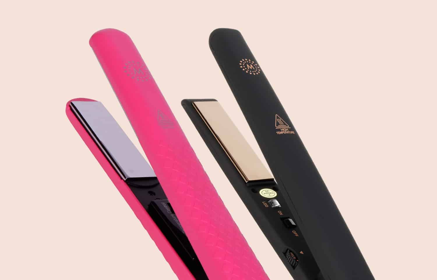 picture of two Malina hair straighteners