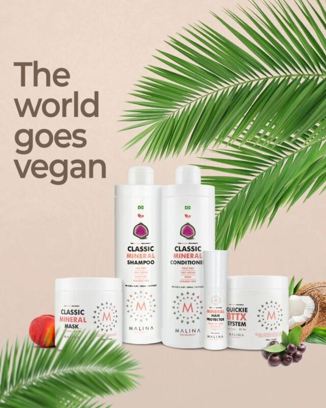The vegan world is becoming a reality reached for more people, day by day.
 
At Malina, we care about the environment and the animals as much as we care about each other. That's why all our products are 100% vegan and cruelty free. 
Let's go vegan and explore beauty!

#vegan #veganworld #cosmetics #vegancosmetics #malina