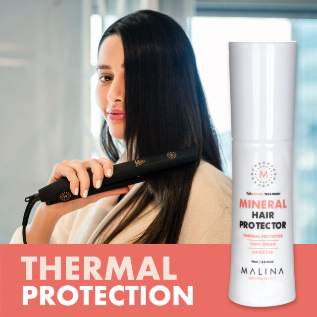 Treat it before you heat it. 💆

#malinausa #malina #haircare #explorebeauty #thermalprotectant